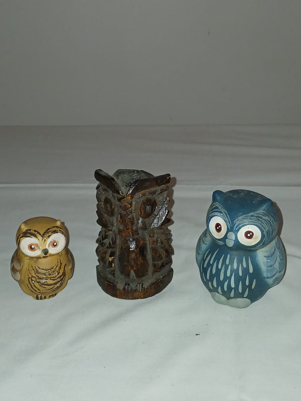 Juego de 3 Buhos