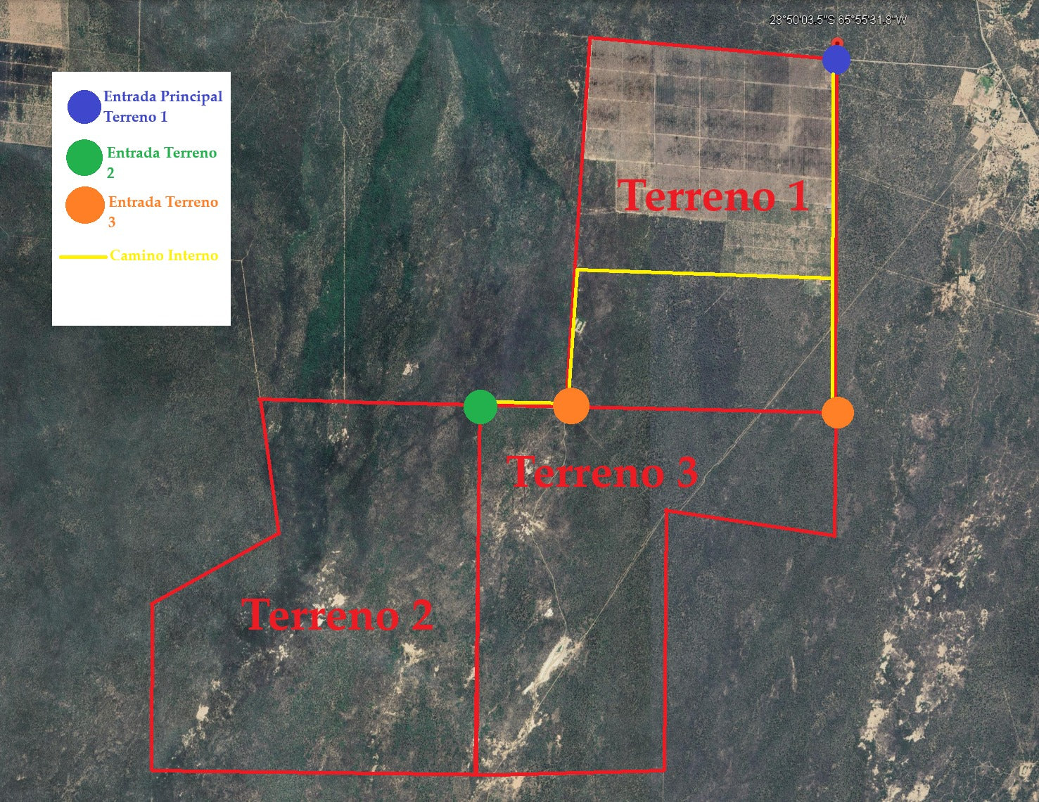 Campo de 3000 ha.