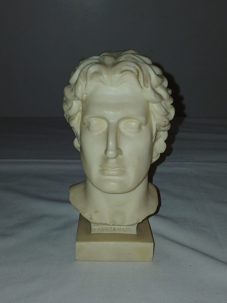 Busto del David de Mármol Griego