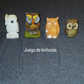 Juego de 4 Lechuzas