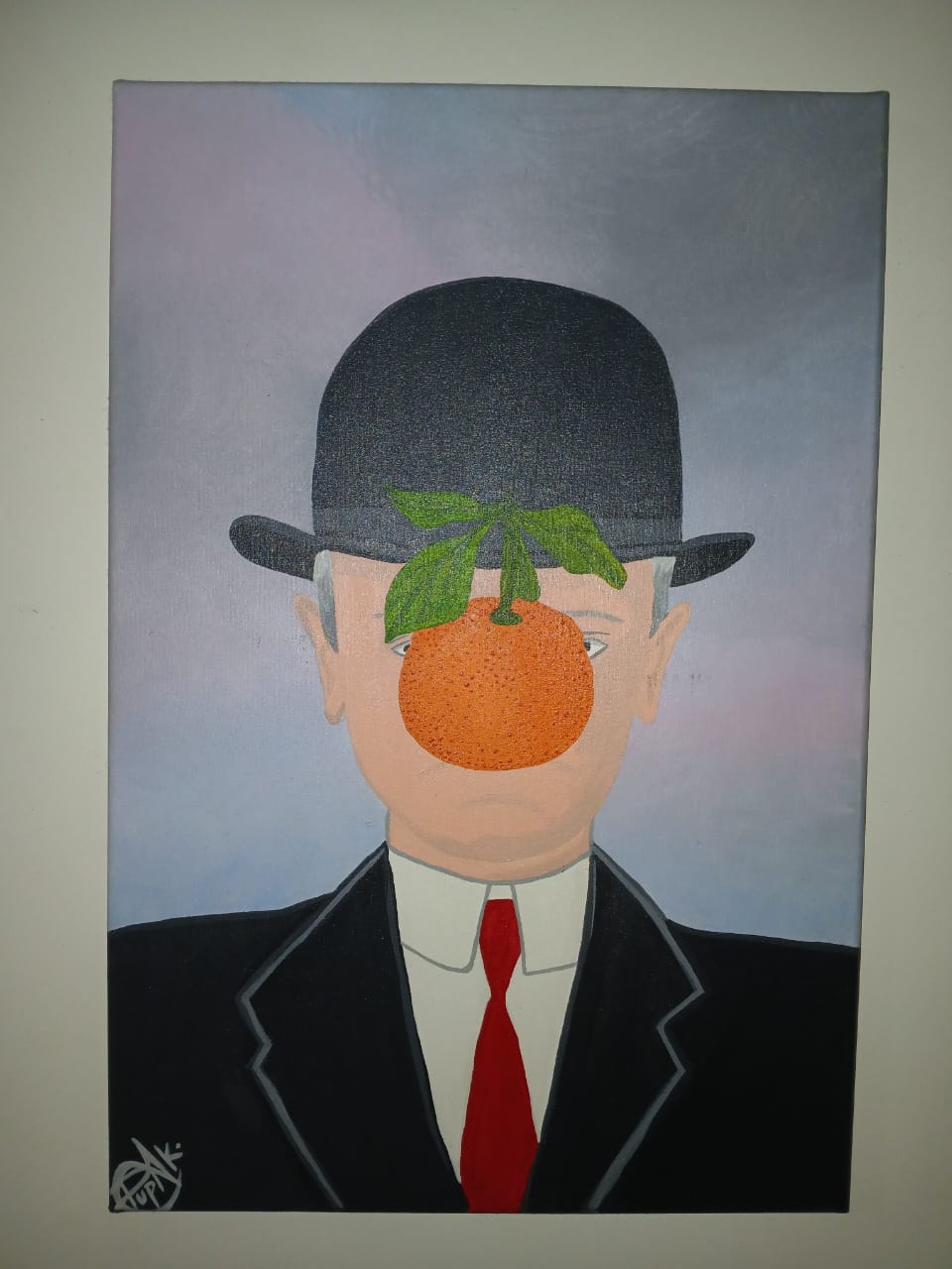 Mandarina Cuadro de la Consultora - Obra de Karen